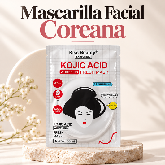 Kojic Pearl Mask® | Mascarilla Facial Coreana con Kojic Acid