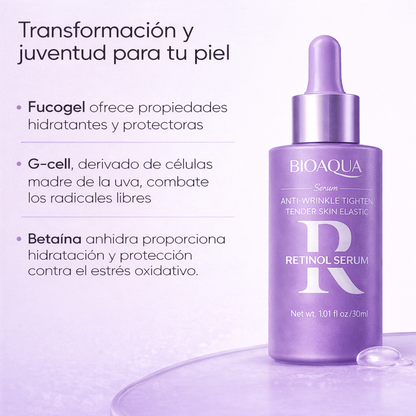 BIOAQUA® – Sérum con Retinol y Ácido Hialurónico