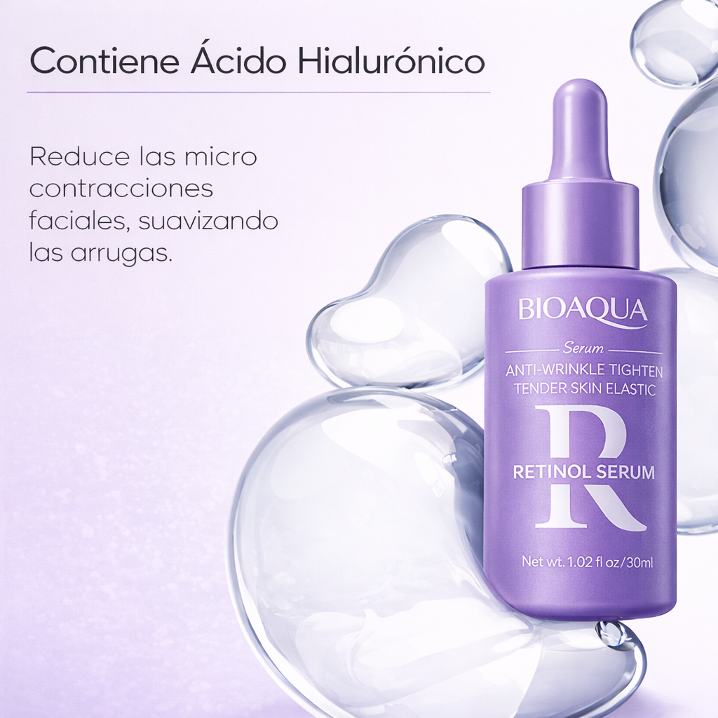 BIOAQUA® – Sérum con Retinol y Ácido Hialurónico
